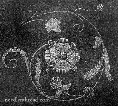 Rose Swirl - Hand Embroidery Pattern