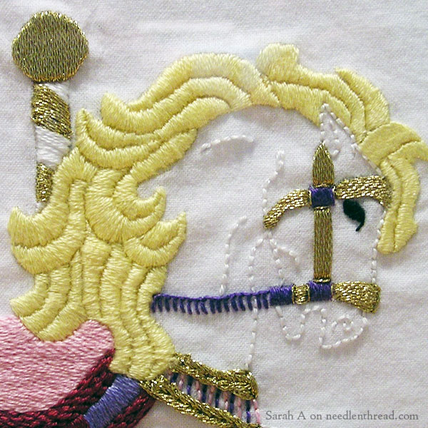 Embroidered Carousel Pony