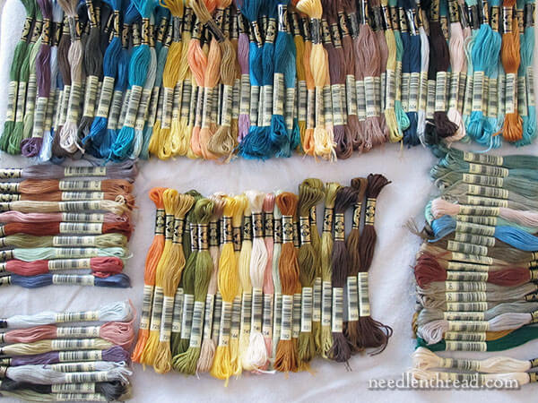 Embroidery Floss Organization, Cross Stitch Organization Tips