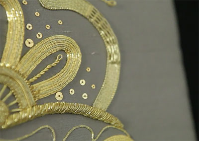 Goldwork Embroidery Class on Craftsy