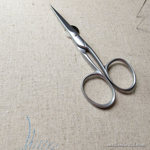 Late Harvest Embroidery Kit - progress and tips