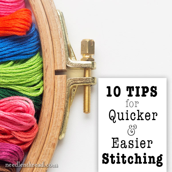 10 tips for quicker easier stitching