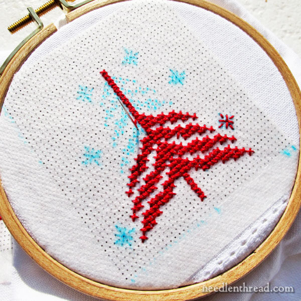 Cross Stitch & Counted Work on Plain Weave Fabric –