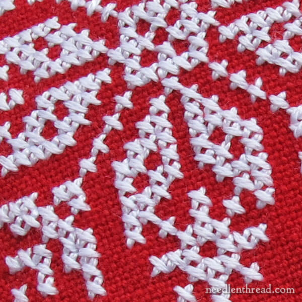 Cross Stitching on Plain Weave Fabric