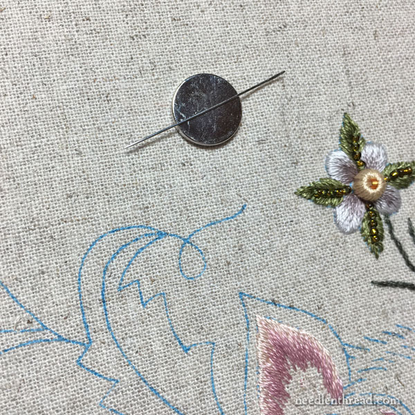 On Little Scissors – Nuts about Needlepoint