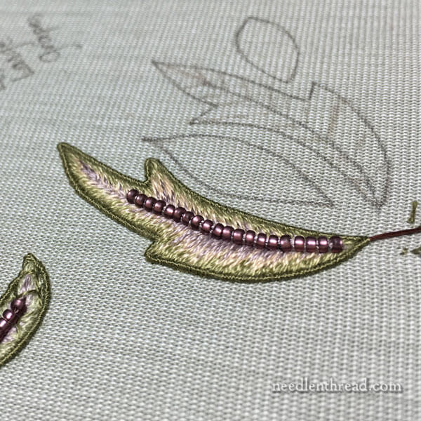 Late Harvest Embroidery Project - Stumpwork Elements
