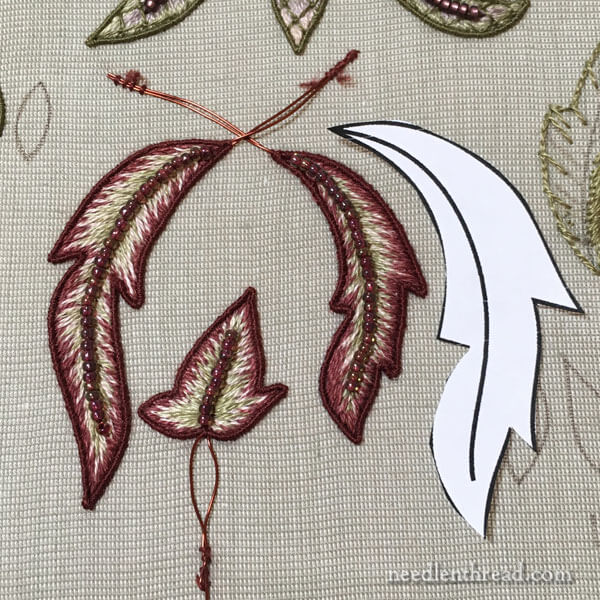 Late Harvest Embroidery Project - Stumpwork Elements