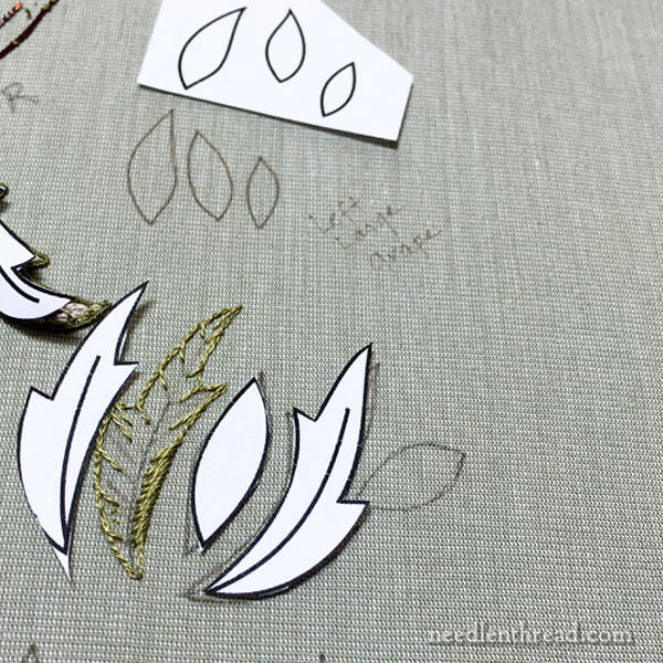 Late Harvest Embroidery Project - Stumpwork Elements