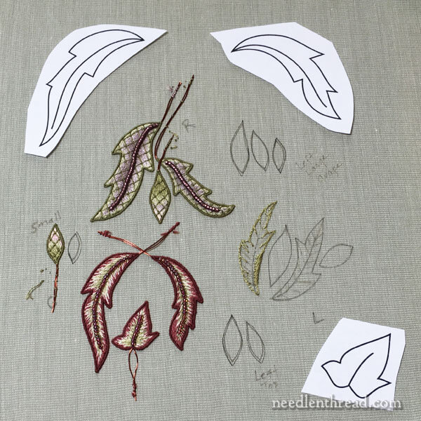 Late Harvest Embroidery Project - Stumpwork Elements