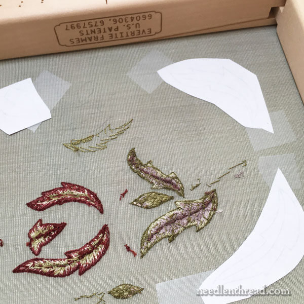 Late Harvest Embroidery Project - Stumpwork Elements