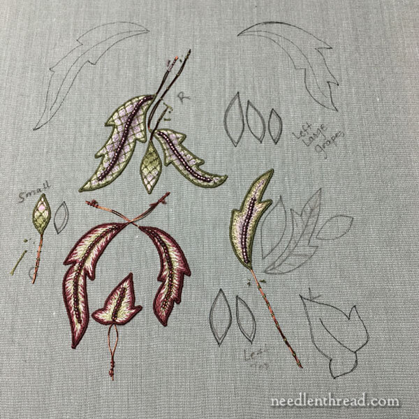 Late Harvest Embroidery Project - Stumpwork Elements