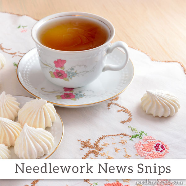 Needlework News Snips on Needle 'n Thread, March 2016