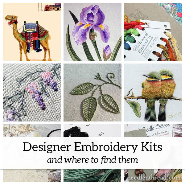 Designer Embroidery Kits and Where to Find Them