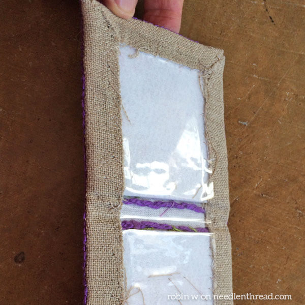 Lavender Honey Needlebook by Robin