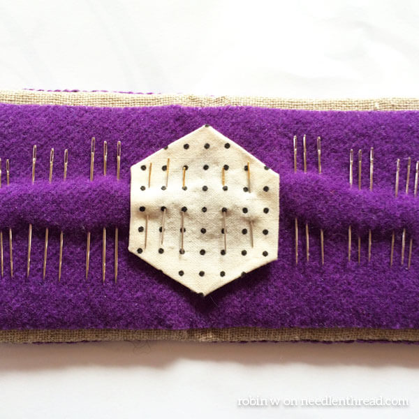 Lavender Honey Needlebook by Robin
