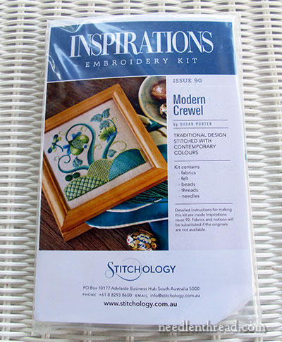 Modern Crewel – An Inspirations Embroidery Kit Review