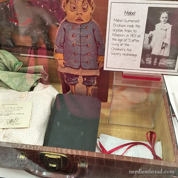 Orphan Train Museum - Embroidery