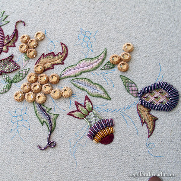 Late Harvest embroidery project