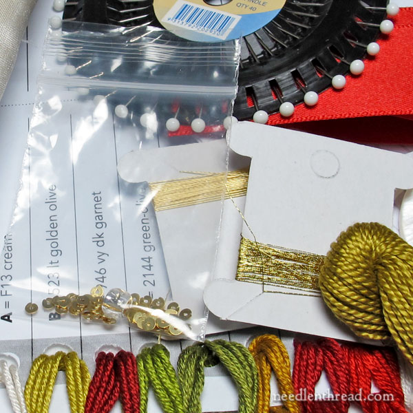 Inspirations Embroidery Kit: Chatelaine