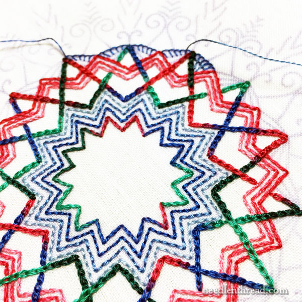 Kaleidoscope Embroidery