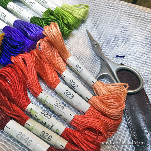 Silk Embroidery Thread: Au Ver a Soie's Soie d'Alger