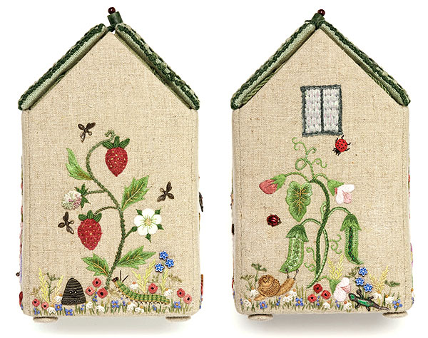 Home Sweet Home Embroidered Workbox
