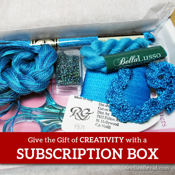 Embroidery Subscription Box