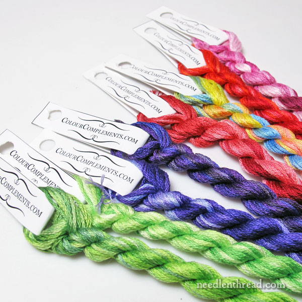 Overdyed Embroidery Floss, Spring Colors