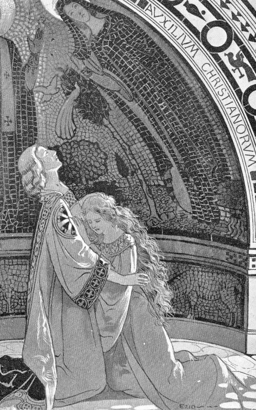Litany of Loreto illustrations by Ezio Anichini
