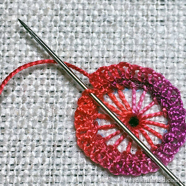 Stitch Fun! Lacy Buttonhole Wheel Eyelet