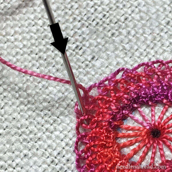 Stitch Fun! Lacy Buttonhole Wheel Eyelet