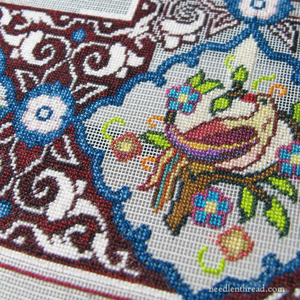 Needlepoint: How to embroider a Petit Point project