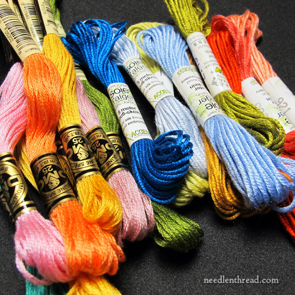 Silk Thread  Madeira 100% Silk Embroidery Floss