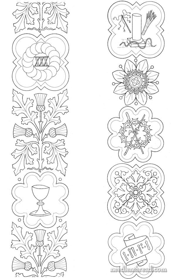 Ecclesiastical Embroidery Pattern Folios