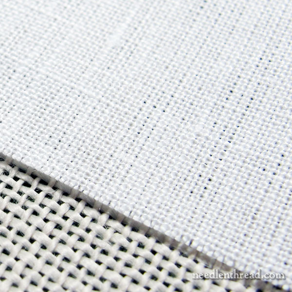 fabric for embroidery: plain weave vs even weave