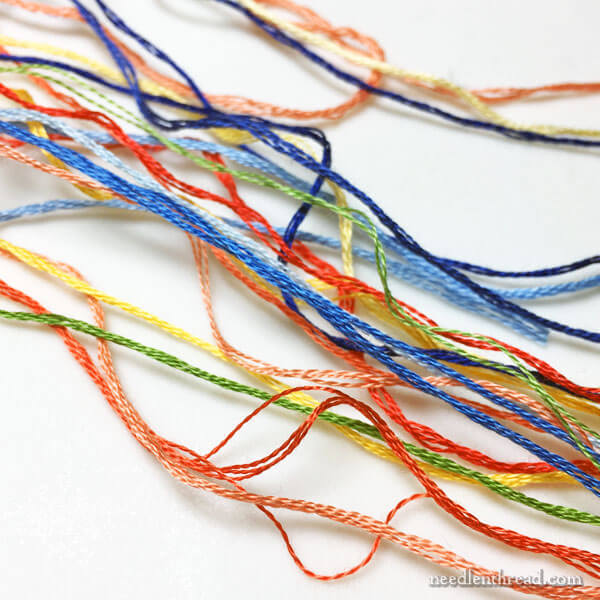 Confessions of a Disorganized Stitcher - Embroidery Thread Organization Tips