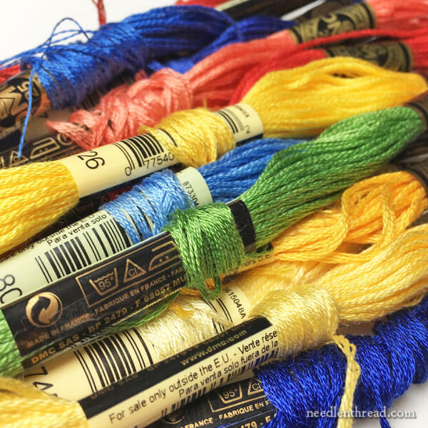 Confessions of a Disorganized Stitcher - Embroidery Thread Organization Tips