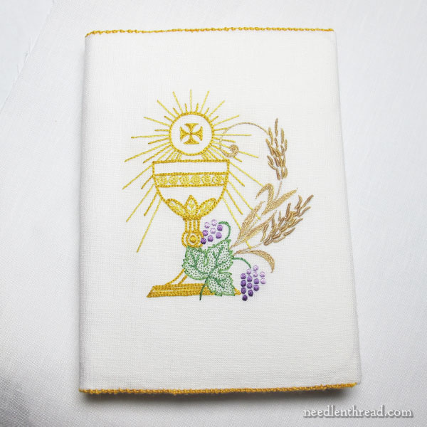 Embroidered Prayer Book / Bible Cover