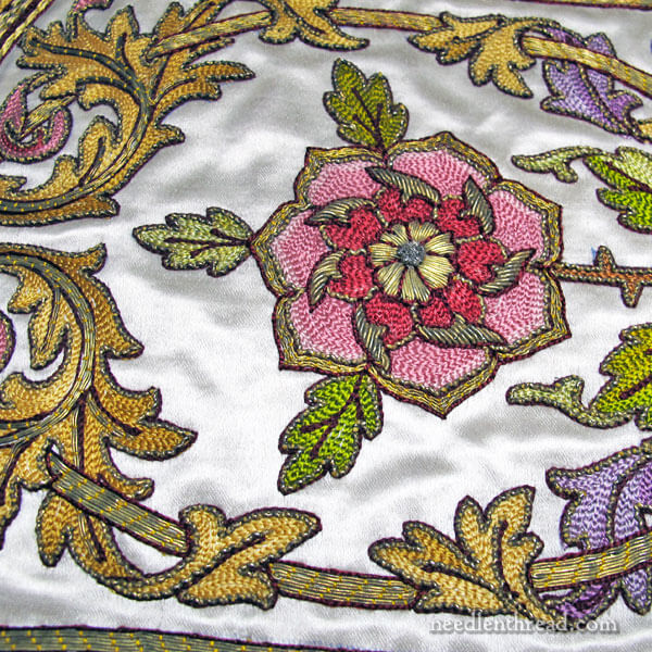 Salvaging ecclesiastical embroidery