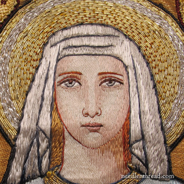 Salvaging ecclesiastical embroidery