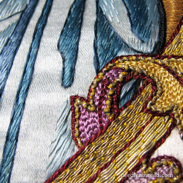 Salvaging ecclesiastical embroidery