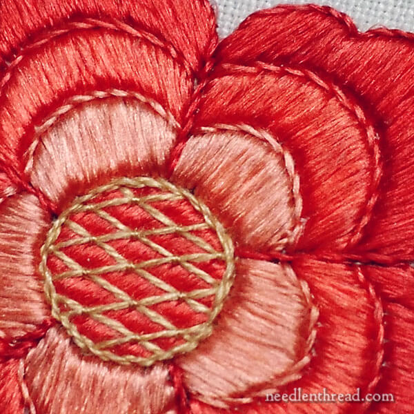 Silk Hand Embroidery Sampler