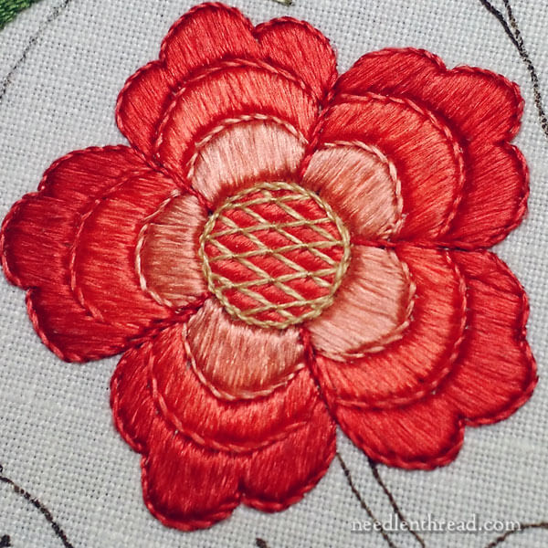 Silk Hand Embroidery Sampler