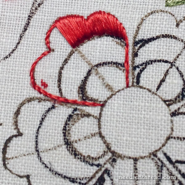 Silk Hand Embroidery Sampler