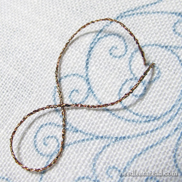 Au Ver a Soie Metallic Braids for embroidery