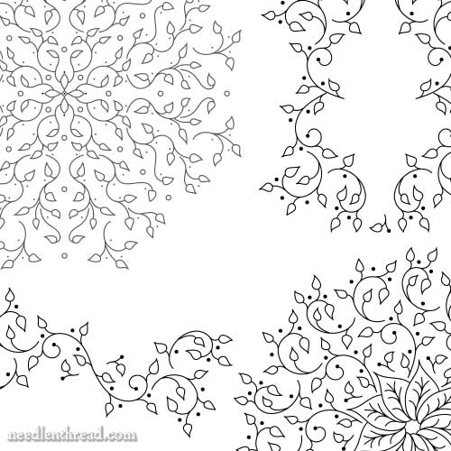 Octoberfest! An Embroidered Kaleidoscope for Fall