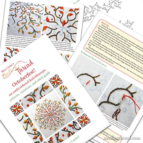 Octoberfest! An Embroidered Kaleidoscope for Fall