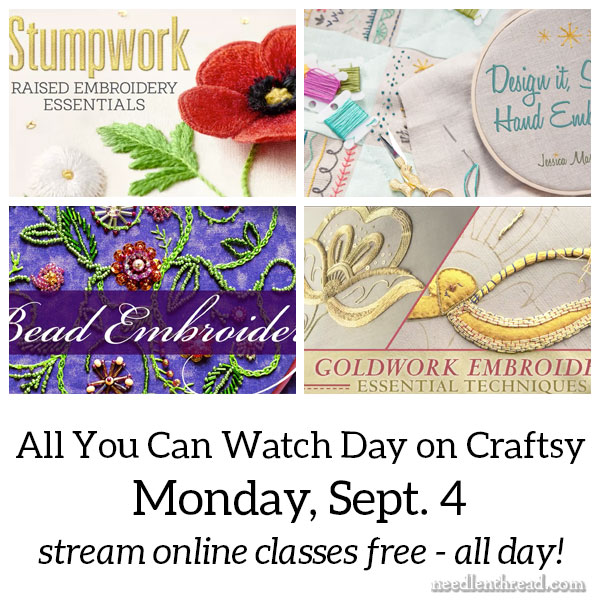 All You Can Watch Day on Craftsy!