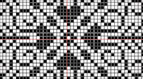 Large Snowflake Cross Stitch Pattern