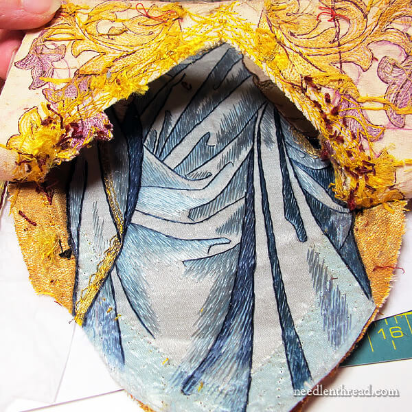 Figure Embroidery on Church Vestments - Repair and Replace